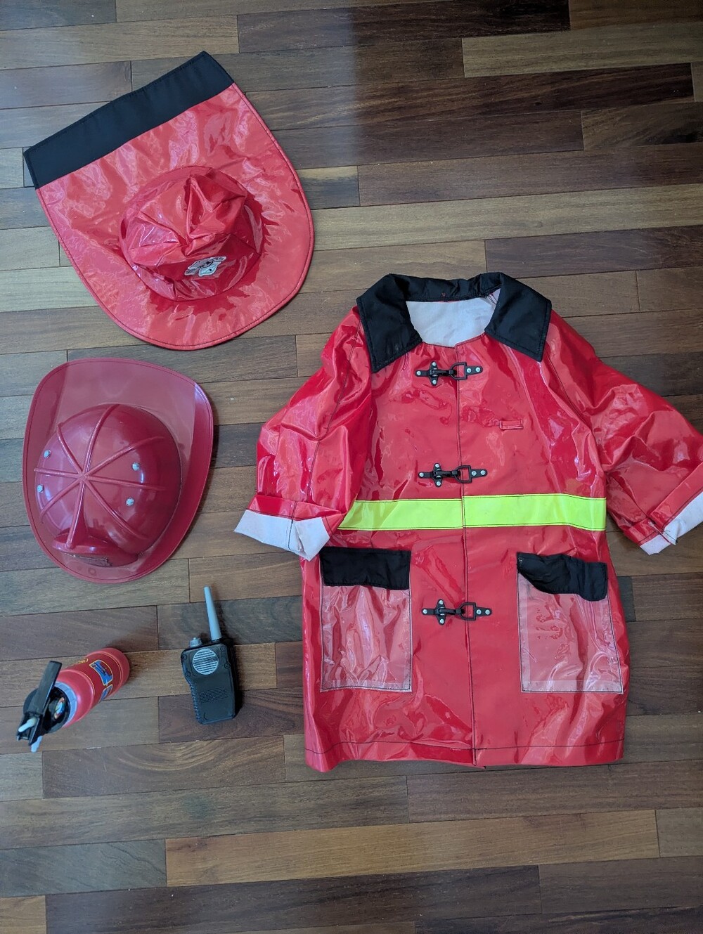Fireman Halloween Costume, 3-4T
